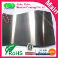 Highly protective transparent clear powder coating